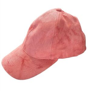 Anthropologie Pink Tie-Dye Baseball Cap